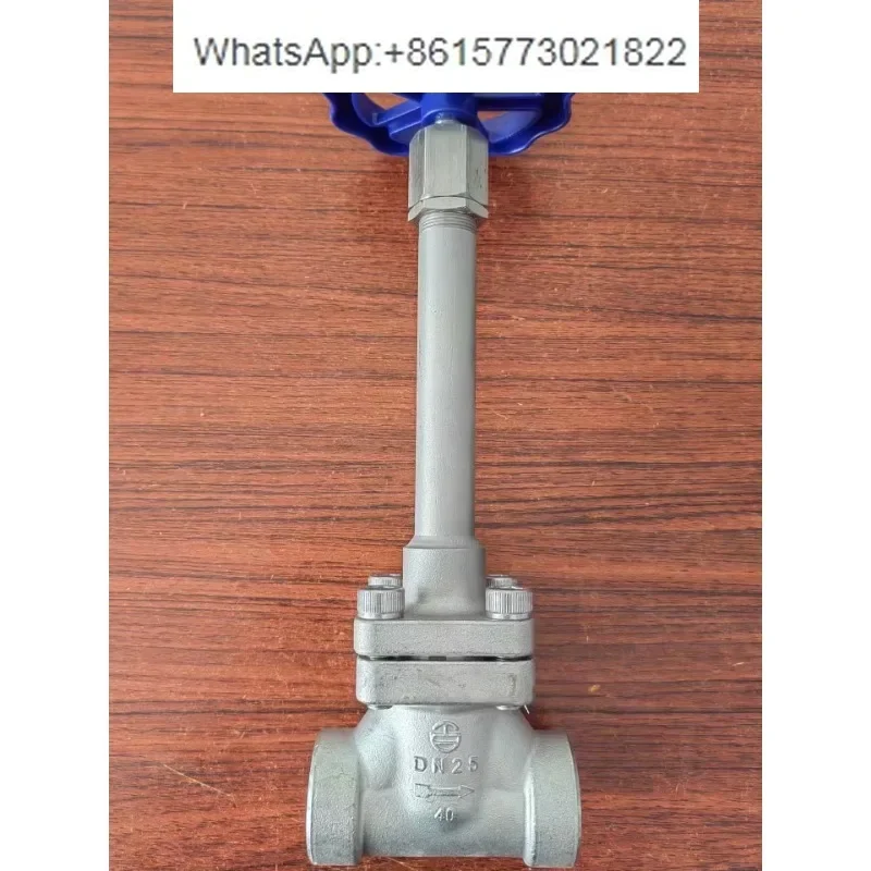 Shanghai Baitu Low Temperature Long Axis Stop Valve DJ (G/P) 304 Socket Stainless Steel Cast Low Temperature Valve