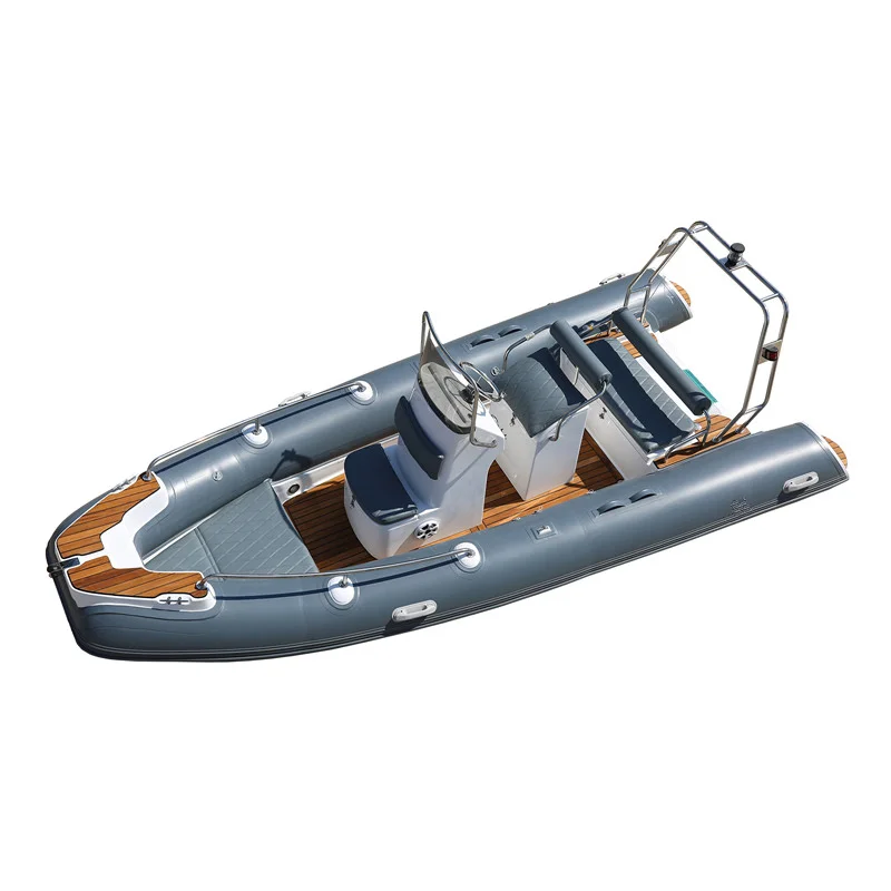 New Model Fiberglass Hull 5.2m Rib Inflatable Boat with CE Certificate