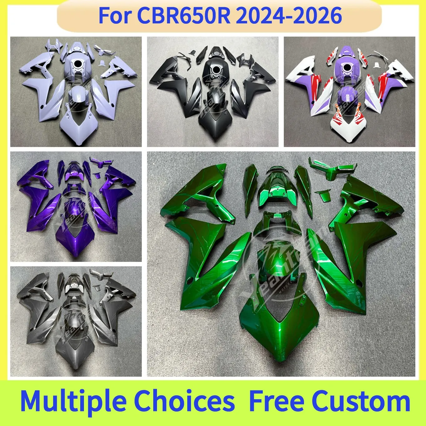 

Fairing Kit For Honda CBR650R 2024 2025 2026 Motorcycle Accessories Custom Injection Bodywork Panel Cover