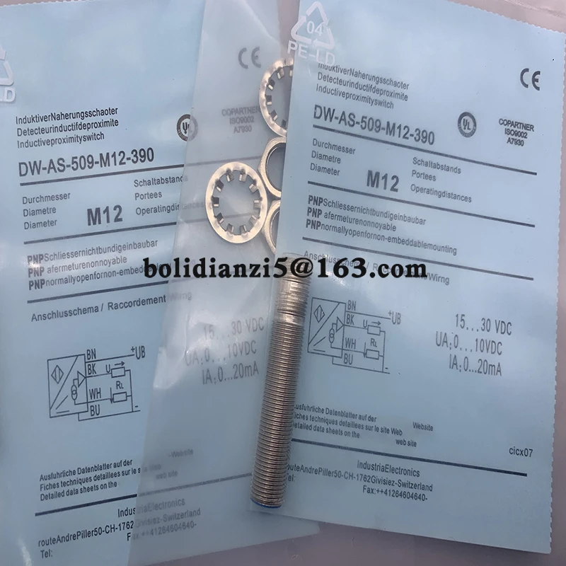 Новый датчик приближения DW-AS-509-M12-390 DW-AS-613-M30-002 В наличии Новый датчик приближения DW-AS-509-M12-390 DW-AS-613-M30-002 В наличии