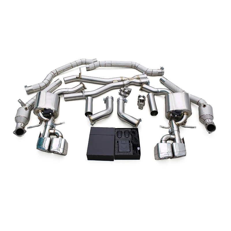 

BSK Catback with Valved Motor Component for Mercedes-Benz E63/E63S AMG W212 2007-2016 SUS304 X-Pipe Valvetronic Exhaust System