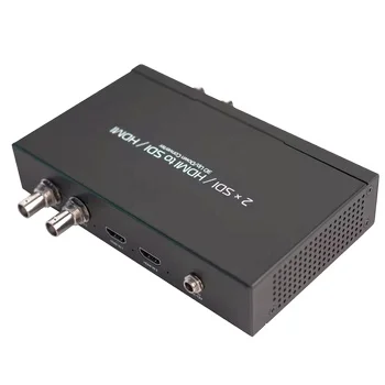 New design professional video equipment 1080P60fps 2x SDI/H DMI 2D to 3D video converter for live broadcast