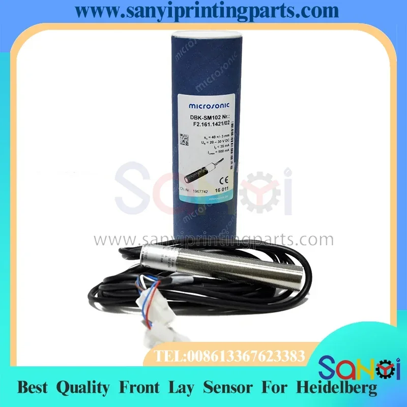 Best Quality F2.161.1421/02 Front Lay Sensor For Heidelberg XL105 CX102 CD102 SM102 CD74 Printing Machine