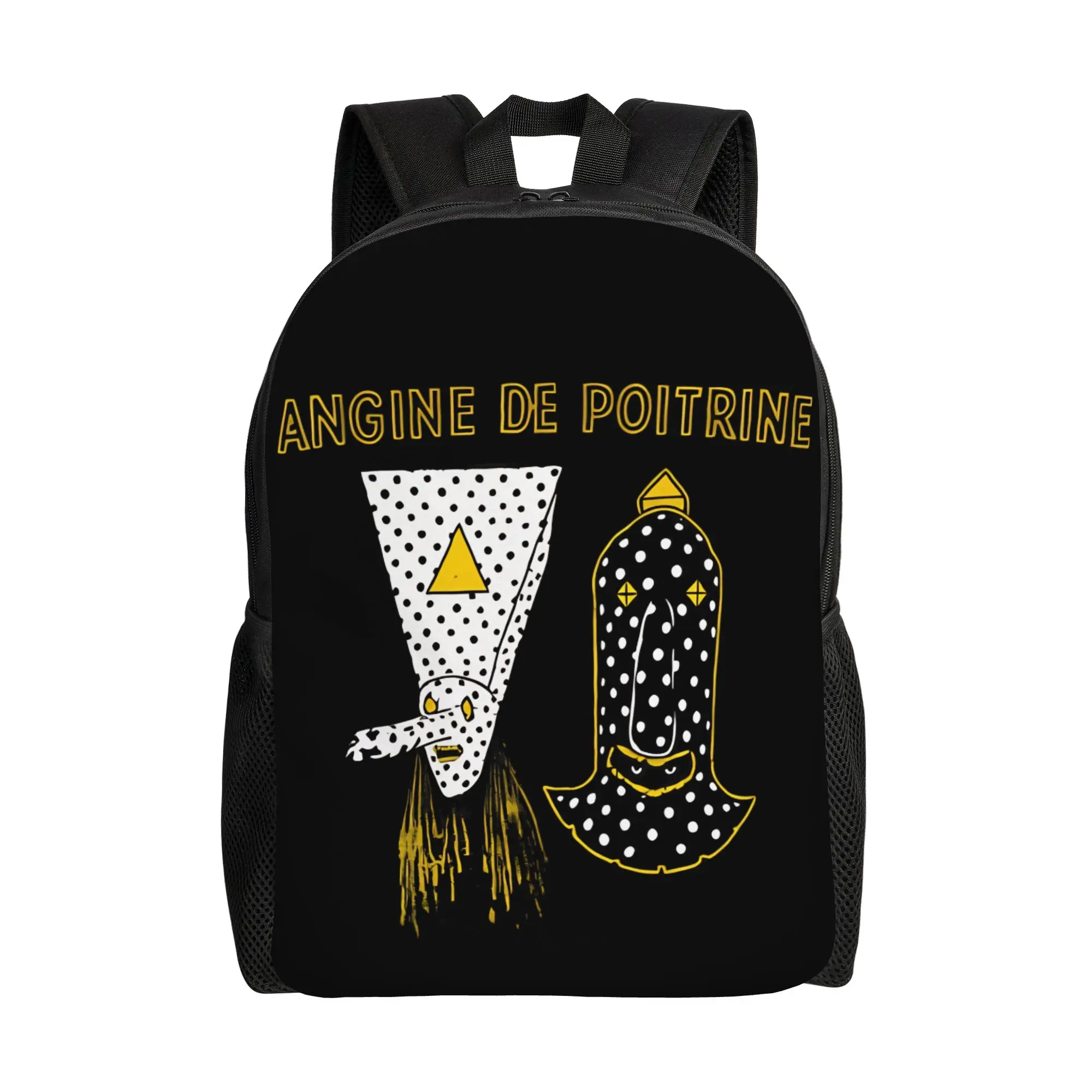 

Рюкзак Angine de Poitrine Band Musician, повседневный, подарочный, для старшеклассников, для походов, для мужчин и женщин, сумка для ноутбука, на плечо