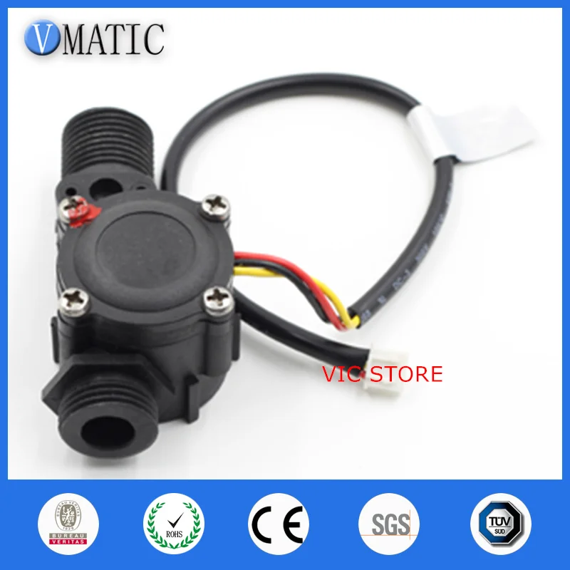 

Free Shipping Meter Oem G1/2 Straight Water Flow Rate Sensor VCA168-7