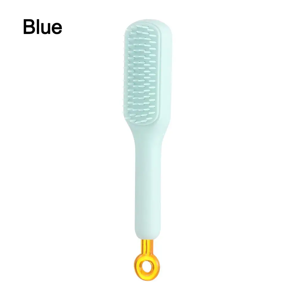 Magic Retractable Comb Self Cleaning Hair Brush Massage Anti-static Hair Smoothing Comb Hairdressing Hairstyling Tools