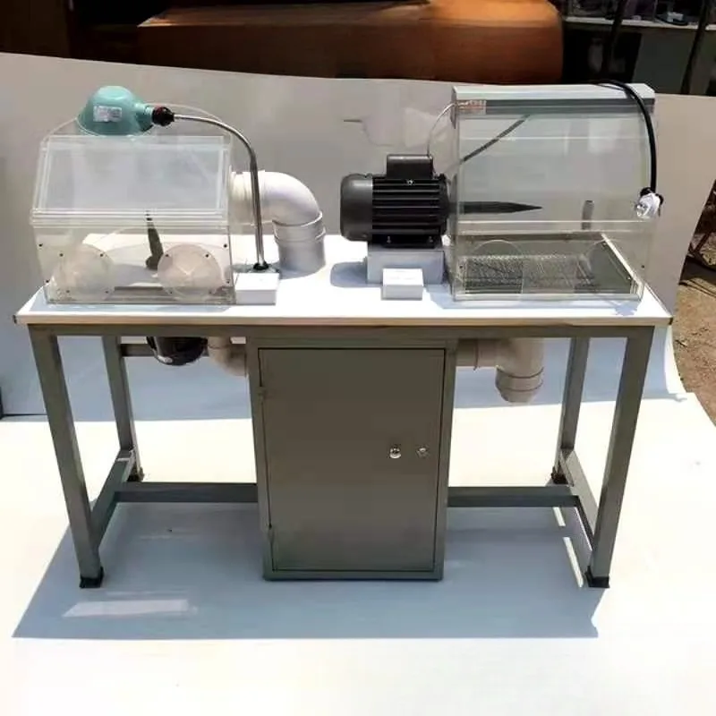 Double position with vacuum polishing machine, desktop polishing machine, flying saucer and polishing machine