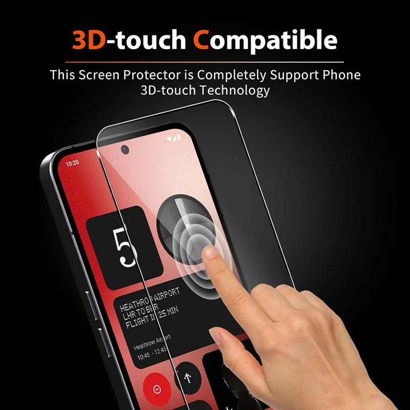 Protector de pantalla transparente para teléfono móvil, película protectora de vidrio templado para nada, 2A, 2, 1, 2A, 2 piezas