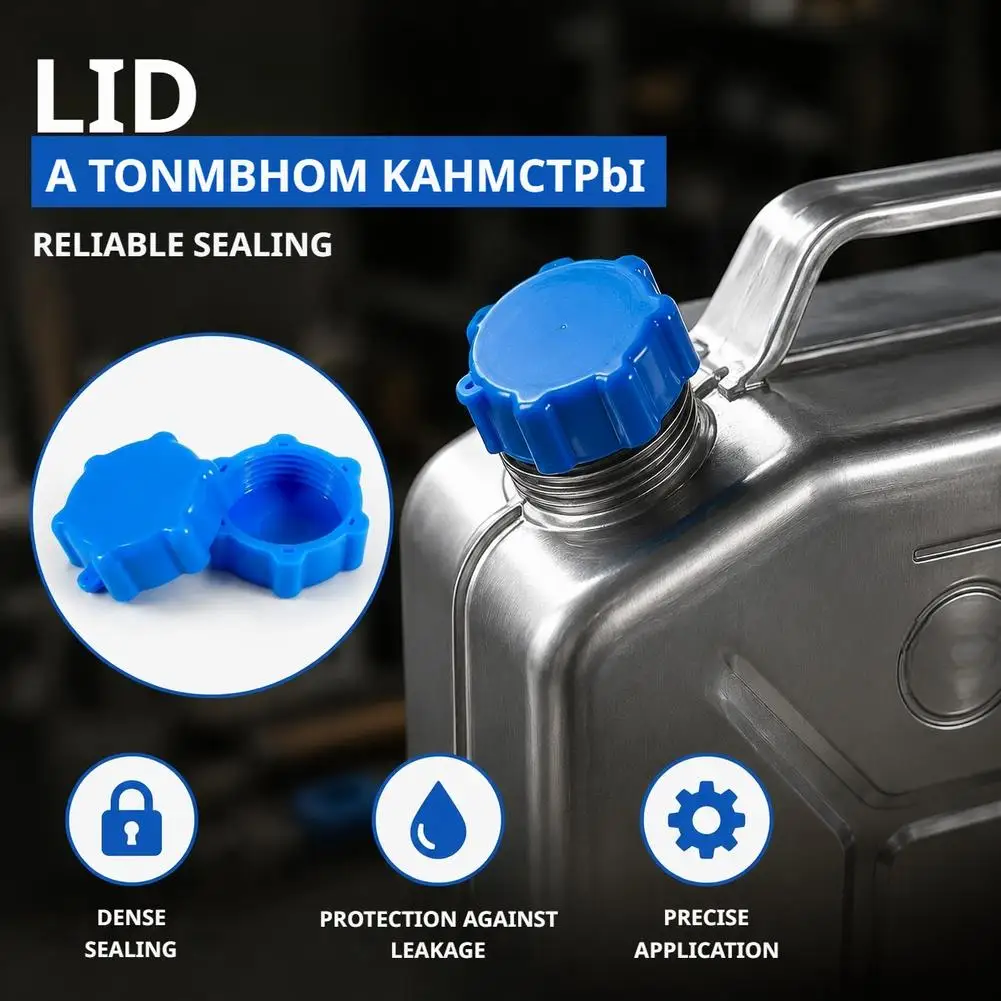 Plastic Material Oil Drum Cover Thickened Structure Durable Construction Plastic Drum Lid Threaded Design