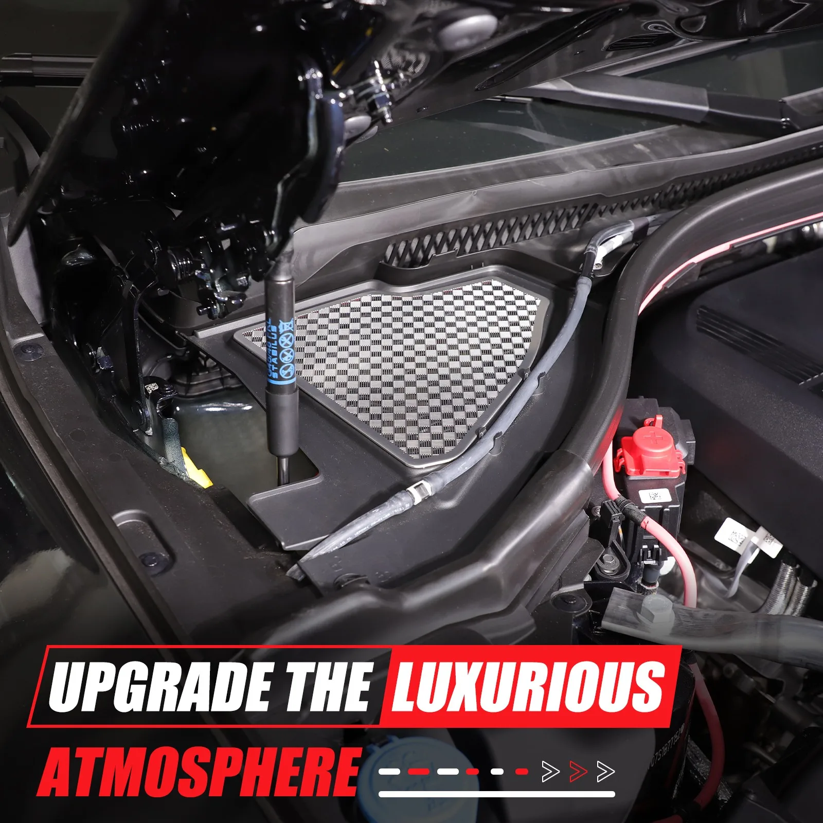 لسيارات BMW X3 G45 G48 2025 + محرك السيارة الغبار درع هود غطاء مضاد للحشرات مع المبرد انسداد الوقاية واقية تصفيف السيارة