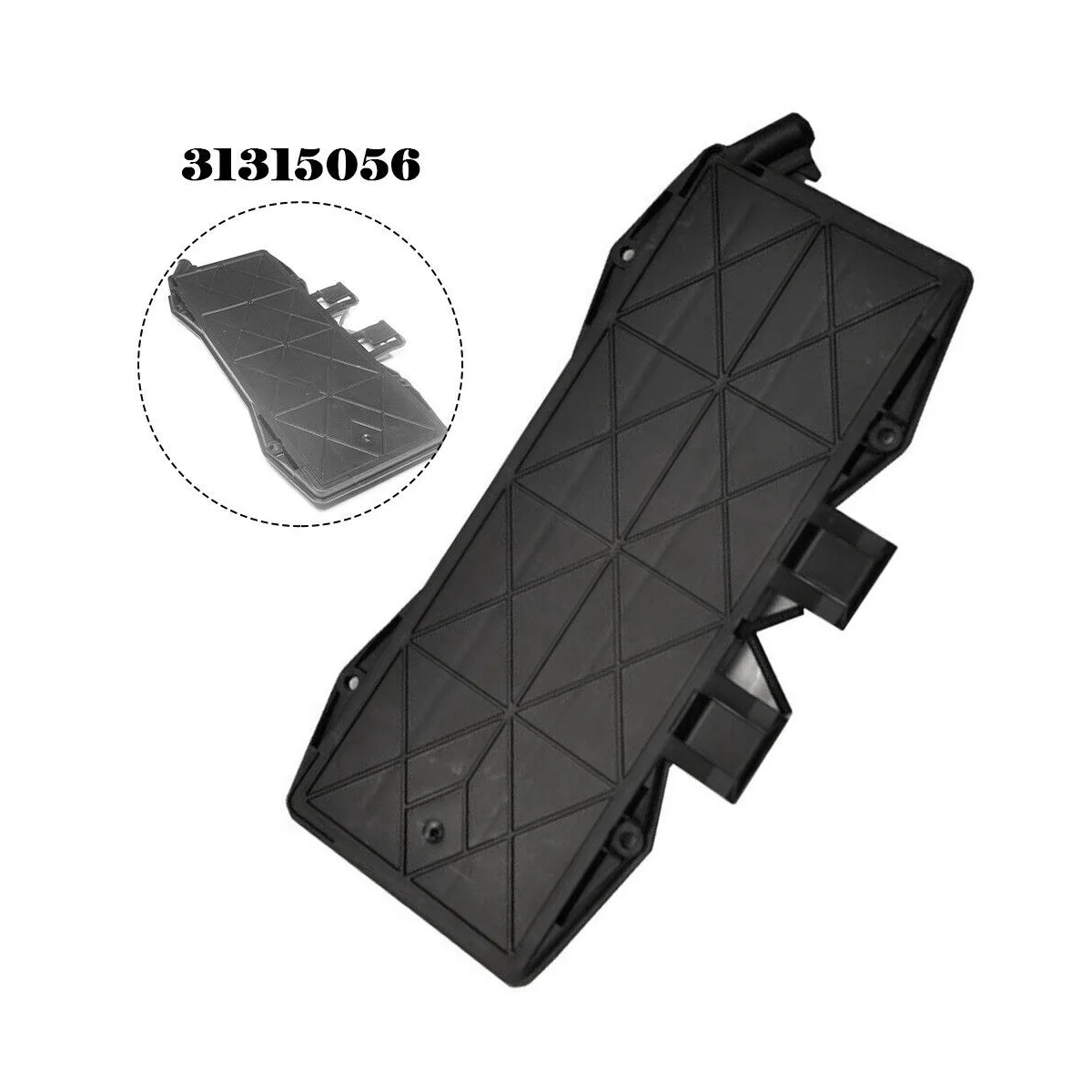 Tampa do filtro de ar da cabine para Volvo, caixa do evaporador do clima, XC90, S60, V70, XC70, S80, 31315056