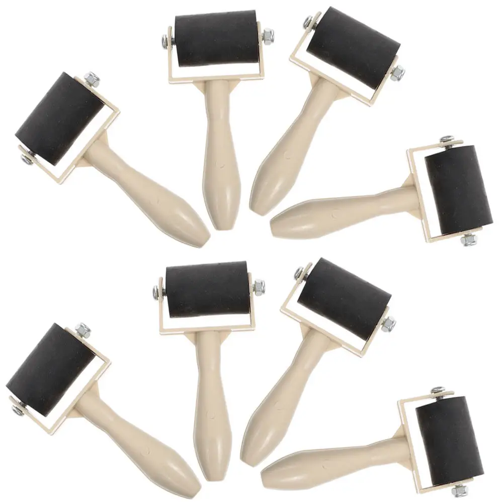 

Набор из 8 износостойких портативных компактных резиновых валиков для домашнего творчества и детских поделок, многофункциональный