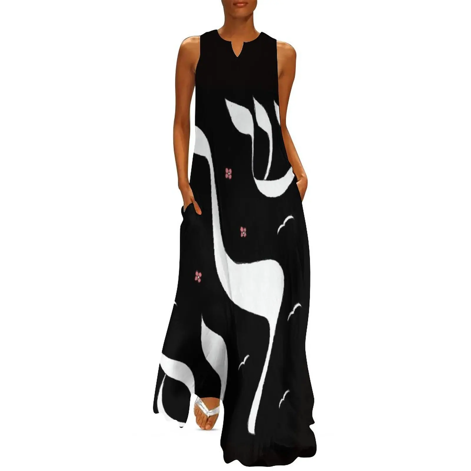 Shalom in Black Long Dress Dresses long dress women Women long dress summer dresses