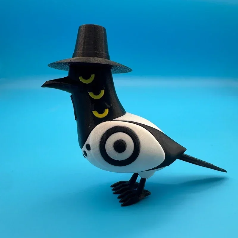 الطيور الحيوان تأثيري الغراب الدعامة شيطان 2025 الكرتون التلفزيون الصيادين حلية الدعائم هالوين زي اكسسوارات الخيال وتتسابق الطرف