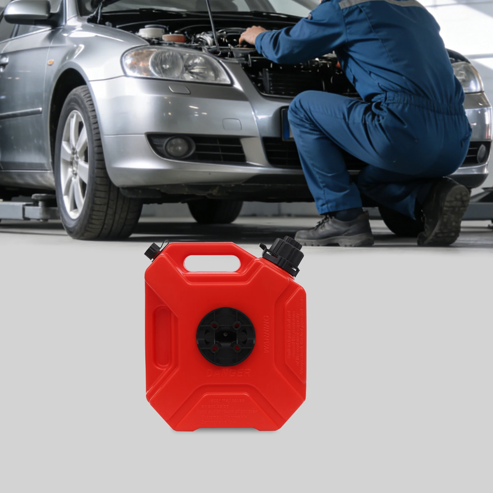 

5L Cars Diesel Storage Tank Portable Gas Fuel Tank Container for Motorcycles, Outboard Motors, etc