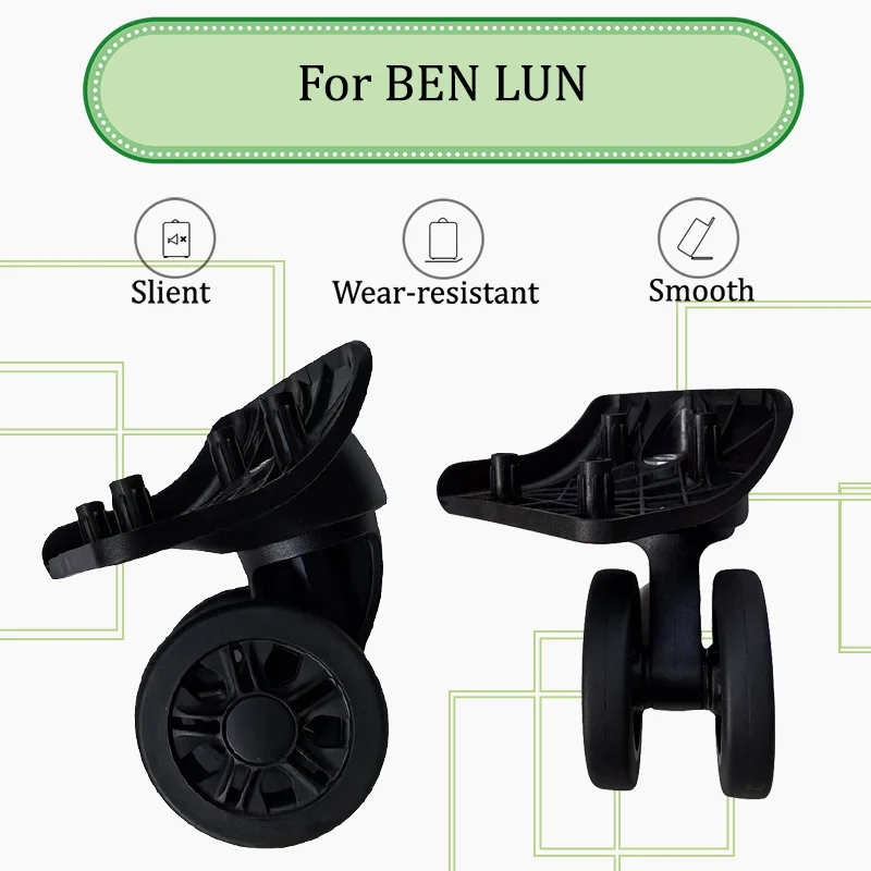 

For BEN LUN F53 Luggage Wheel Repair: Silent Rolling For Quiet Travel - 360° Swivel Wheels Ensure Smooth Luggage Movement
