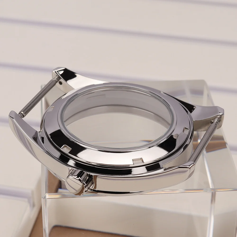 Nh35 Case 39mm Bevel Edge Polished Bezel Watch Cases For NH34 NH35 NH36 NH38 4R36 Automatic Movement 31mm Dial High Quality part - view 5