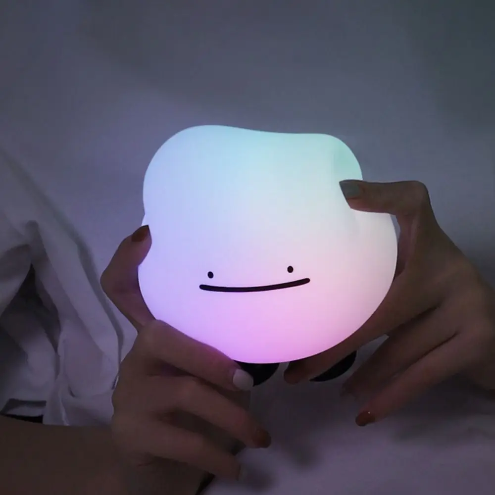 Cute Soft Light Cloud Night Light Rechargeable Eye Protection Multicolor Lamp Portable Silicone Ambience Lamp Children's Room