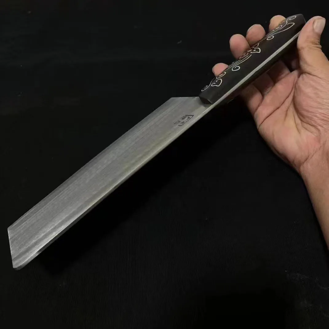 Sharp Kitchen Knives Aviation Special BG42 Steel Blade Chefs Cleaver Chopper Slicing Handmade Forged Husa Knife Cooking Tools