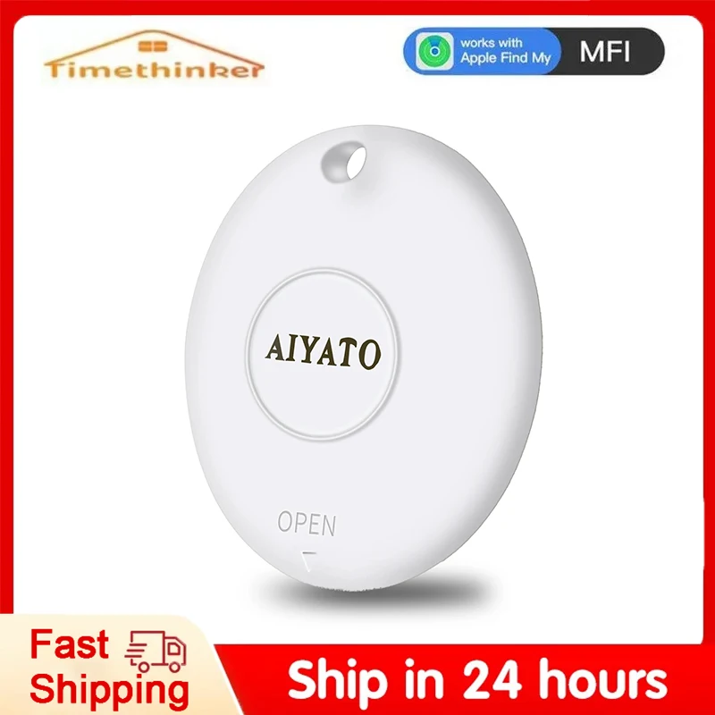 AIYATO Bluetooth Smart Tags Smart GPS Air Tag Mini Tracker Child Finder Pet Car Lost Tracker For Apple IOS System Find My APP