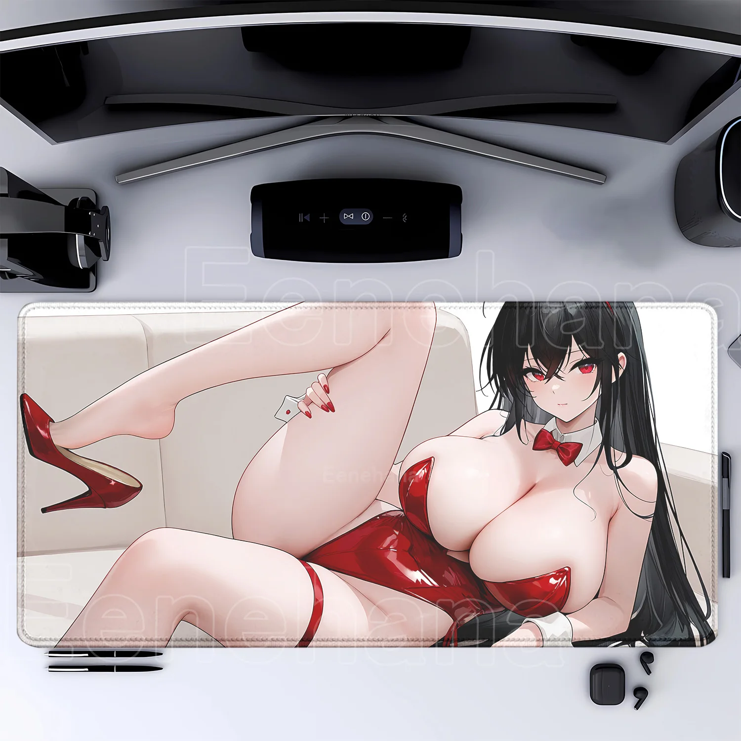 Azur Lane IJN Taihō أنيمي مثير فتاة ماوس HD الطباعة ألعاب الكمبيوتر قفل حافة لوحة الماوس لوحة المفاتيح كبير الثدي الحمار حصيرة مكتبية