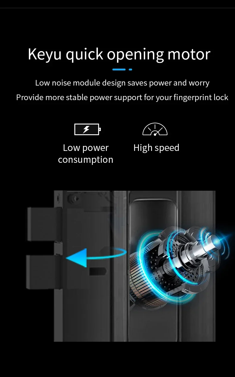 005 HUNE-cerradura electrónica TTLOCK con huella dactilar, WiFi Digital y Bluetooth, cerradura de identificación Facial inteligente, puertas con Tuya