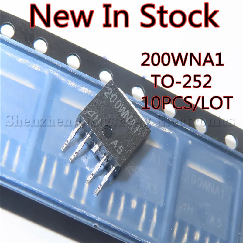 10PCS/LOT 200WNA1 PQ200WNA1 PQ200WNA1ZPH TO-252 LCD power tube New In Stock