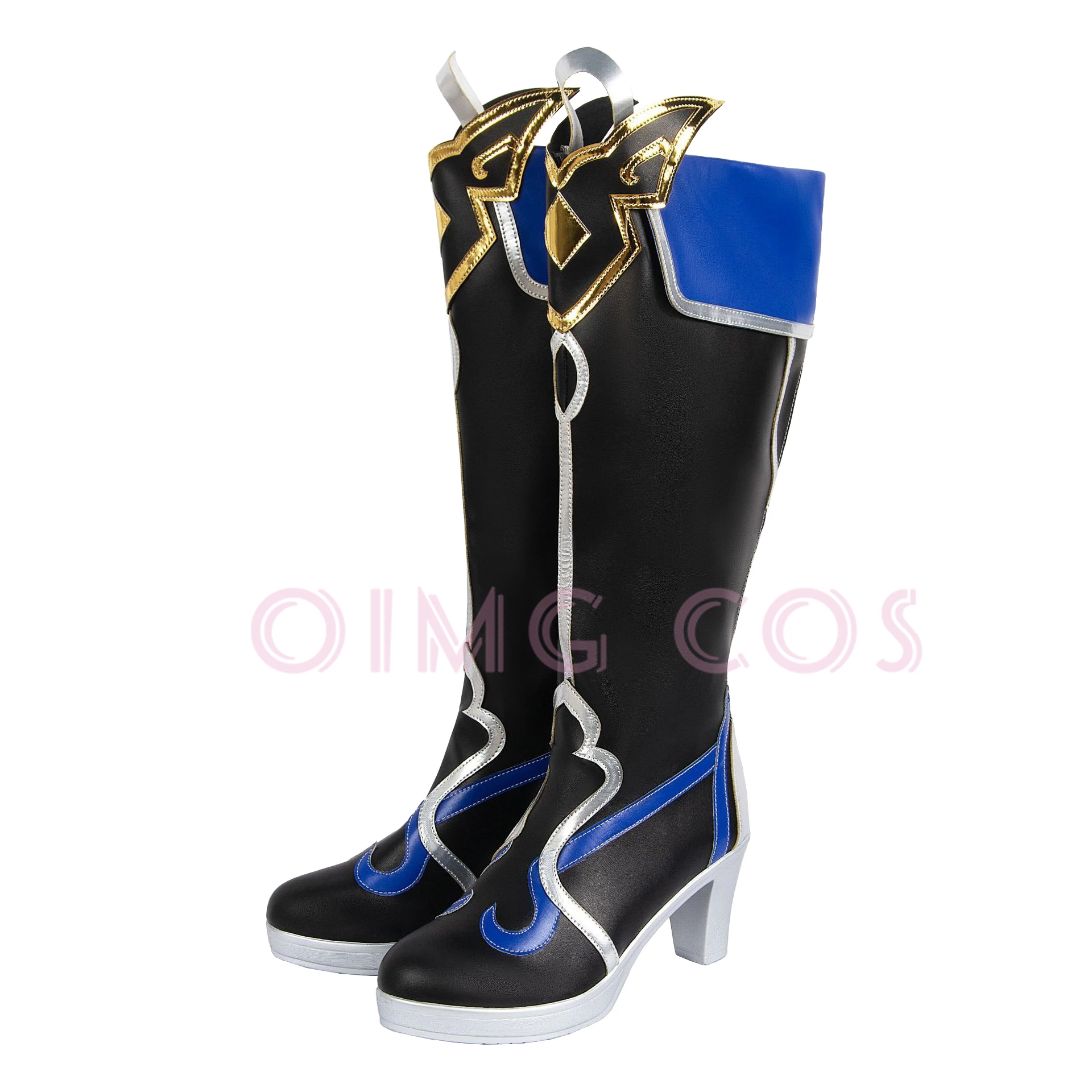 Honkai Star Rail Jingliu Cosplay Shoes Anime Chinese Style Halloween for men Game