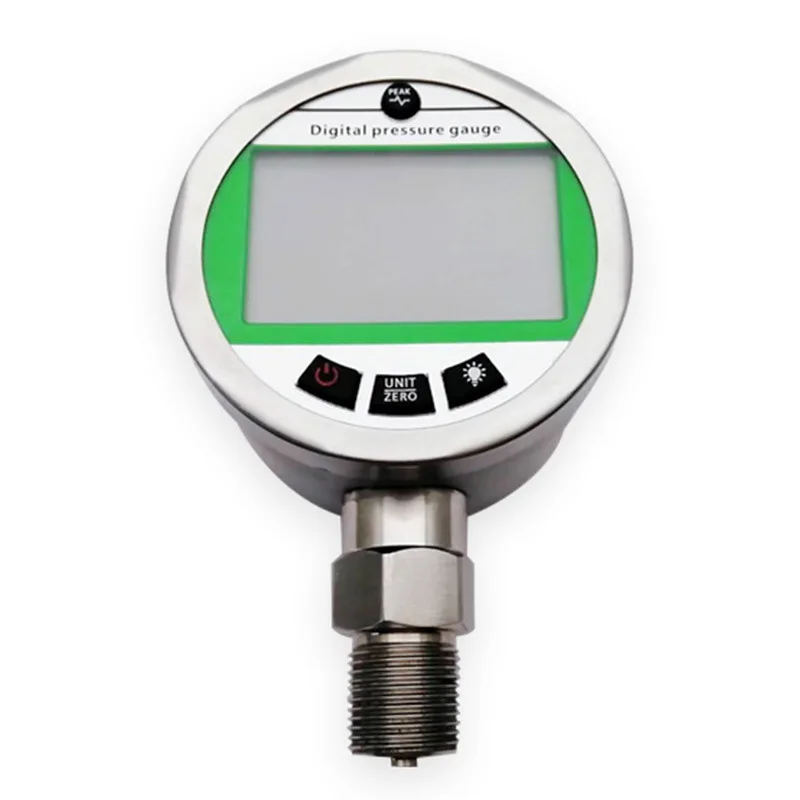 Digital Pressure Gauge Digital Pressure Gauge, Stainless Steel Shockproof Digital Display Pressure Gauge