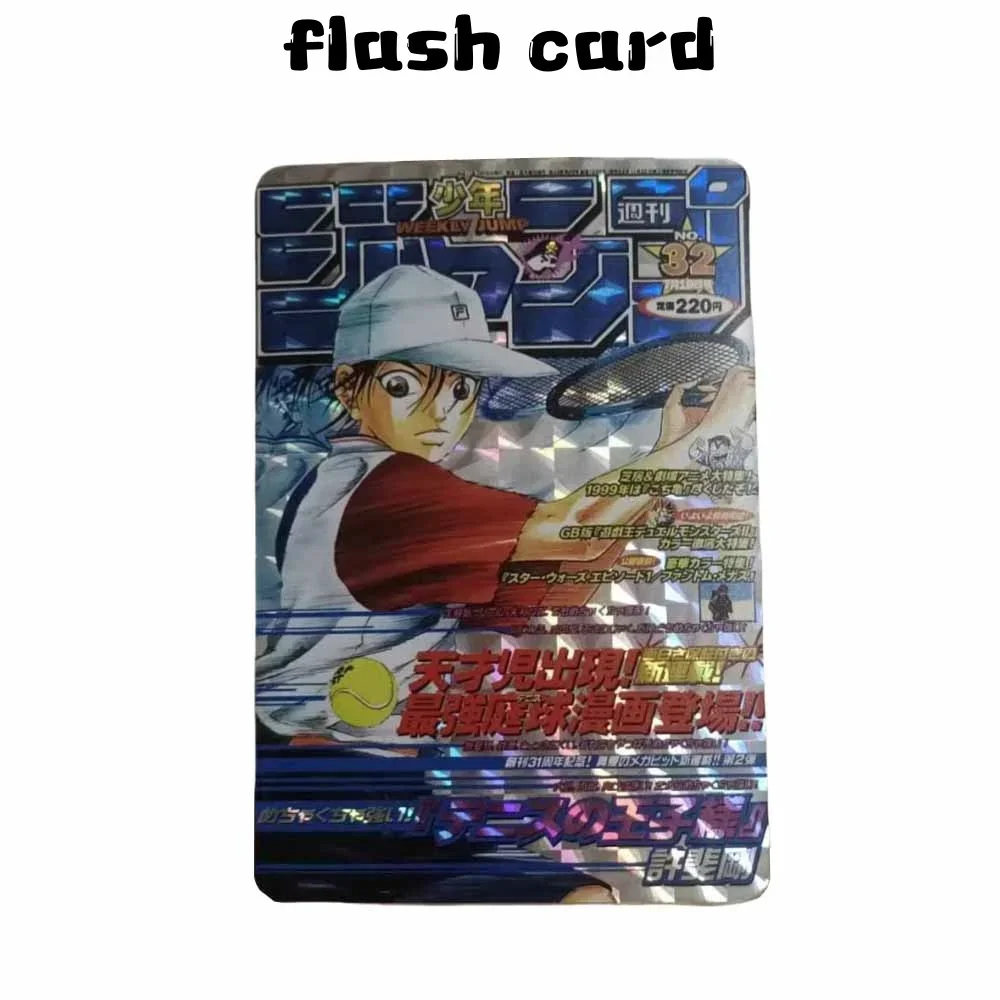 

DIY The Prince of Tennis Ryoma Echizen Original Serie Flash Card Anime Peripheral Game Collection Card Holiday Gift for Children