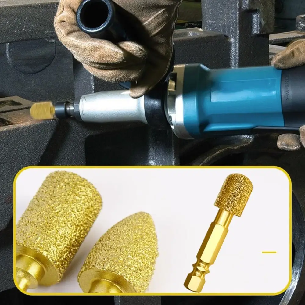 

Hexagonal Shank Adamas Coated Rotary Burrs Sturdy Tool High Temperature Brazing Technology Adamas Rotary Tool Set