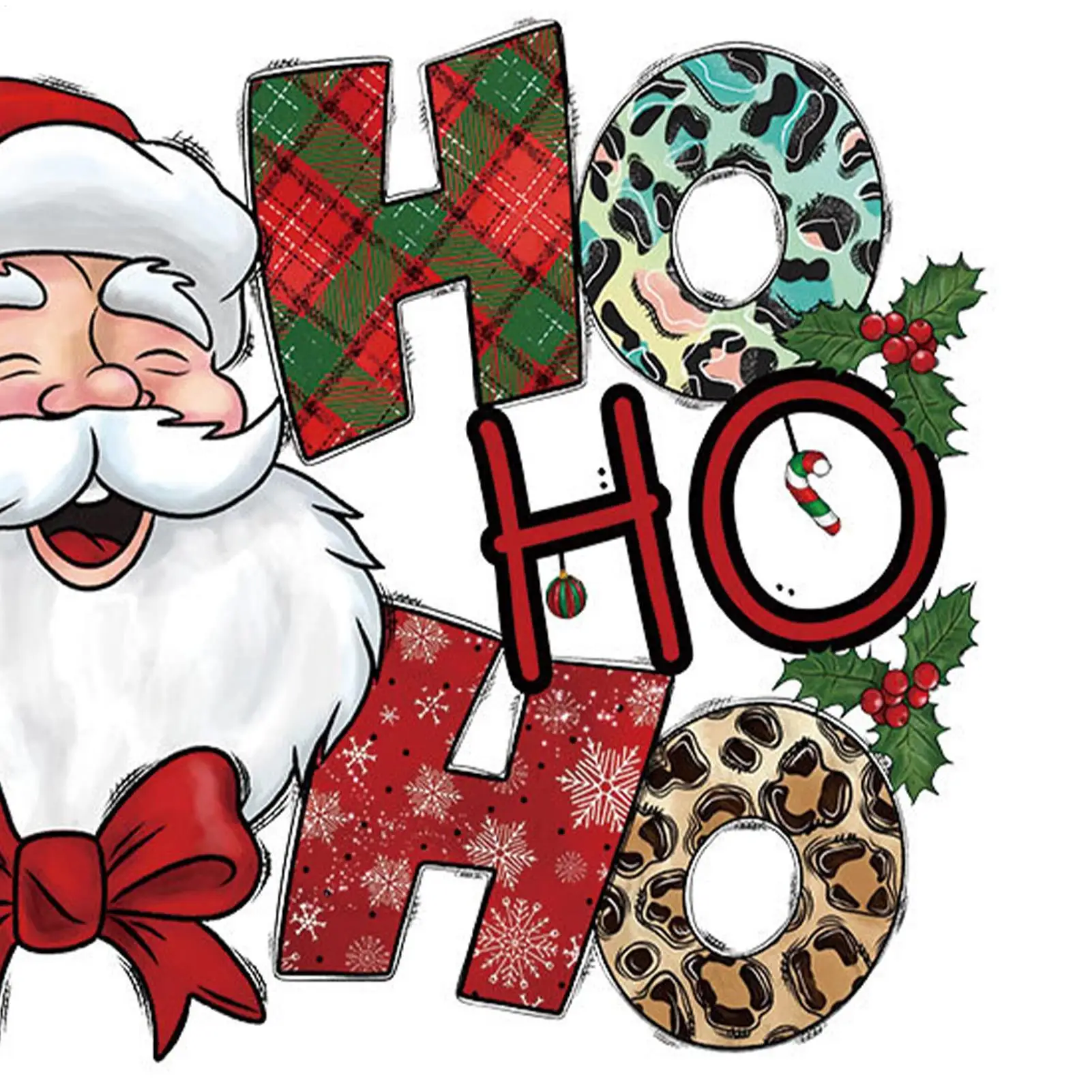 عيد الميلاد الحديد على نقل 15 قطع شجرة الغزلان الشارات الحديد على نقل الحرارة تي شيرت للقماش تي شيرت منشفة من القماش الشتاء #4