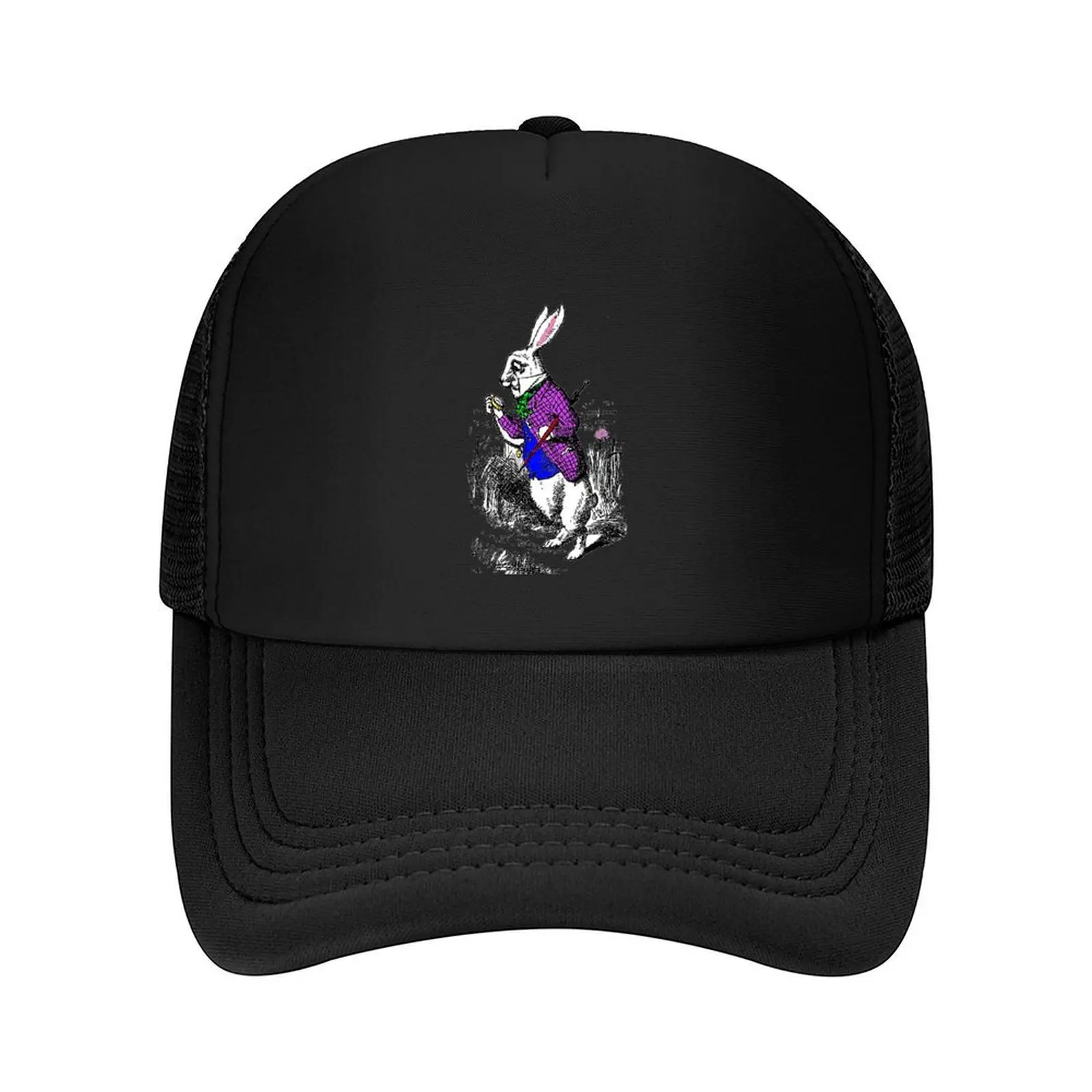 

The White Rabbit Baseball Cap Streetwear Christmas Hat Hat Man Luxury Anime Mens Women's