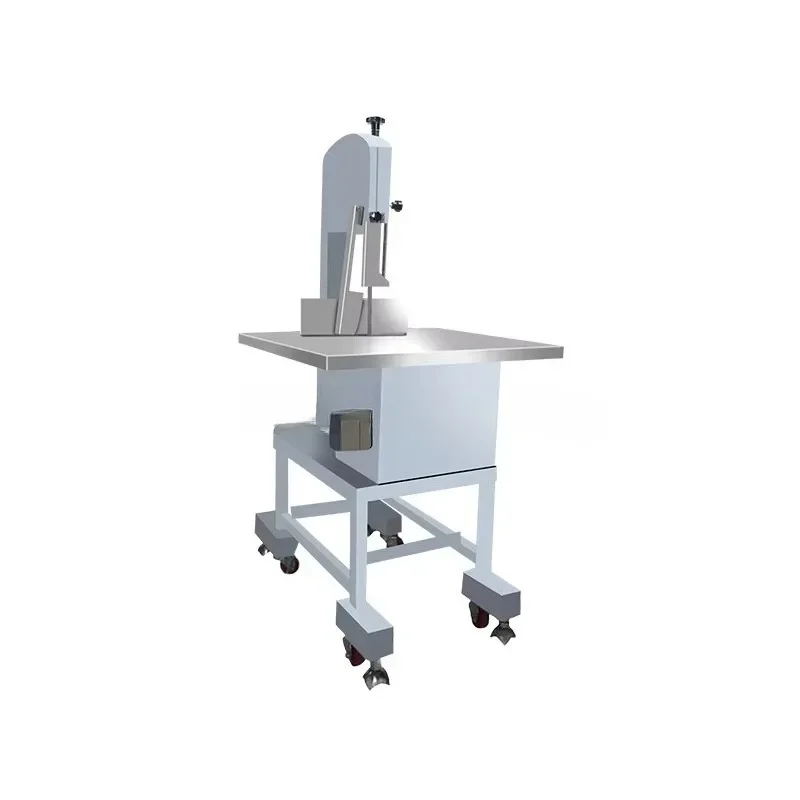 Industrial commercial electric freestanding meat and bone saw cutting machine