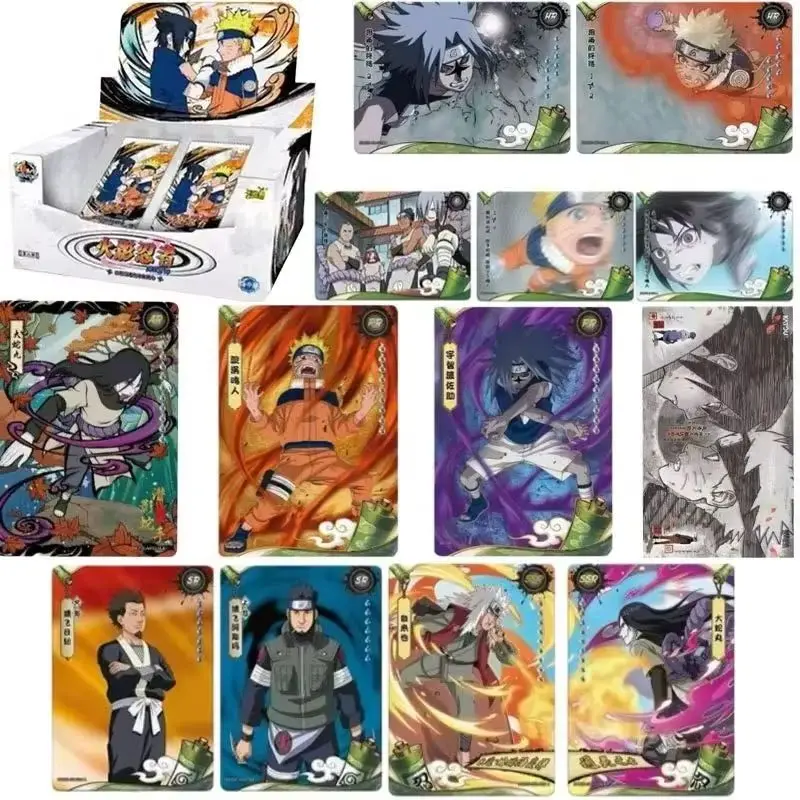 KAYOU Naruto Card Naruto Battle Chapter Tier 4 Wave 8 Series New Limited APS Card Uchiha Sasuke Anime Collection Card Toy Gifts
