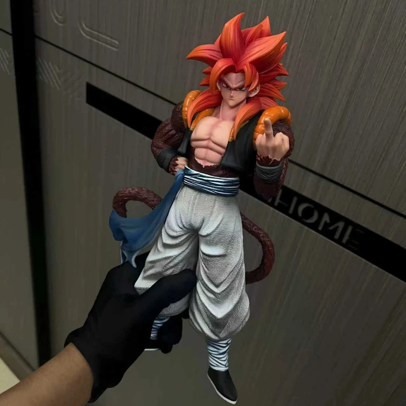 

Dragon Ball Gogeta Anime Figure Super Saiyan 4 Gogeta Action Figurine No Base Statue Pvc Collection Model Toy Birthday Gift