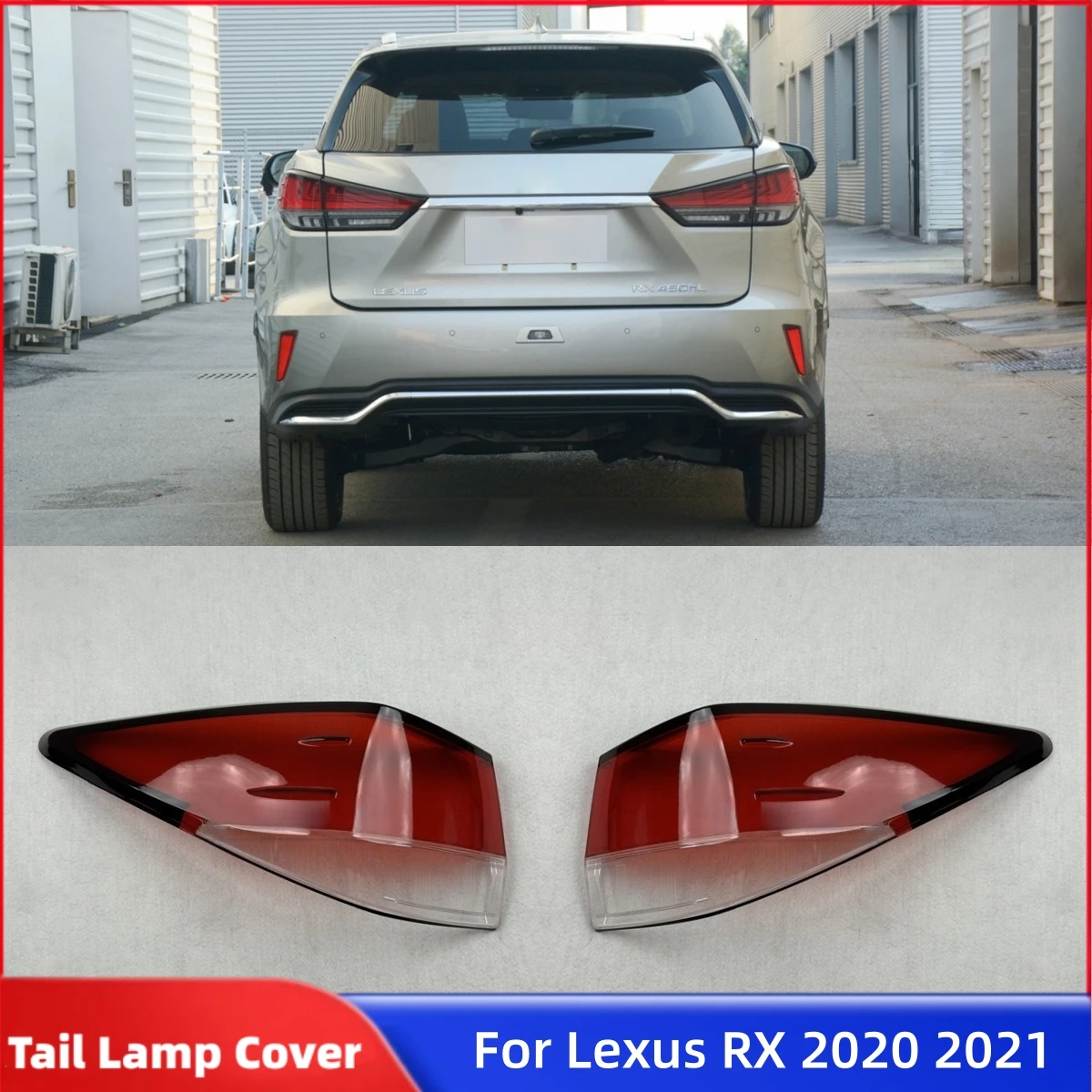 

For Lexus RX RX300 RX350 RX450 2020 2021 Car Rear Light Accessories Gadgets Turn Signal Light Cover Housing Cover