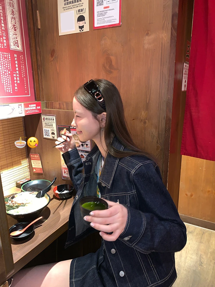 

Heavy Du ort Sve Cotton Denim Jaet Женский комплект для поездок на работу Sle Faion 3C Новая осенняя коллекция с яркими швами