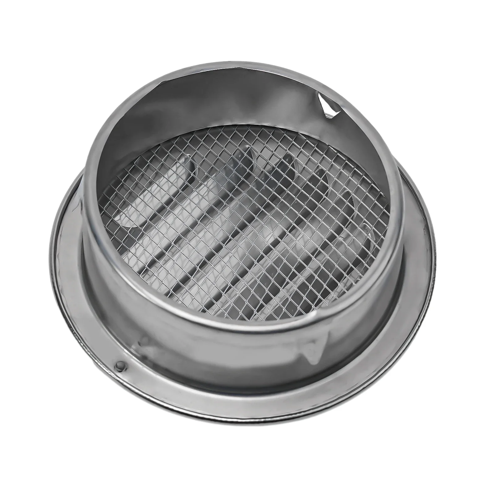 70mm-300mm Round Stainless Steel Vent Grille Exterior Wall Duct Ventilation Tool Exhaust Grille Cover Cooling Heating Vent Cap