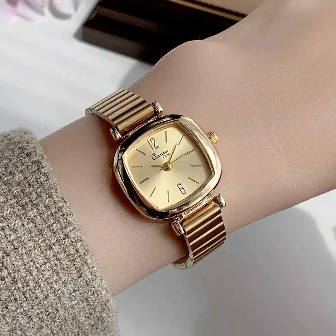 ساعات سيدات الأعمال أزياء أنيقة فضية ووتش للنساء حزام الصلب الأصلي بسيط كوارتز ساعة اليد السيدات reloj