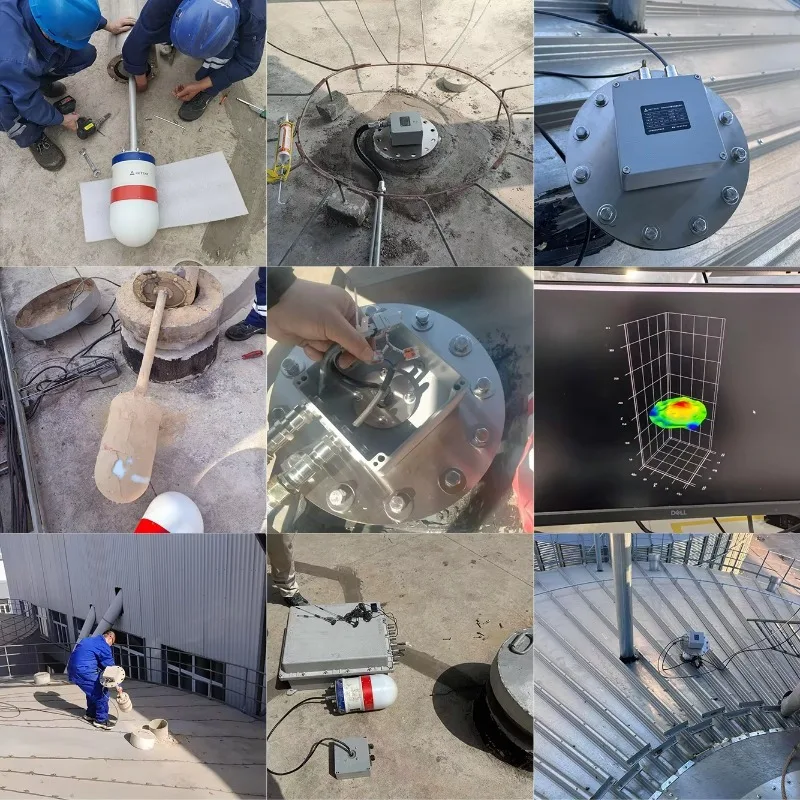 Alat Pengukur Tingkat Sensor Radar 3D Akurasi Tinggi untuk Manajemen Inventaris Silo Bunker
