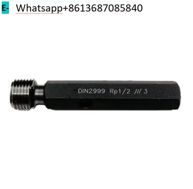 

Taper Thread Plug Gauge DIN2999 RP1/8 1/4 3/8 1/2 3/4 1 Inch Support Customize Screw Threading Gages