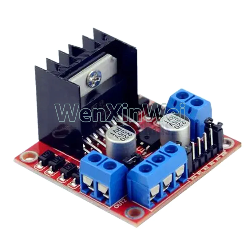 Dual H Bridge DC Stepper Motor Drive Controller Board Module L298N