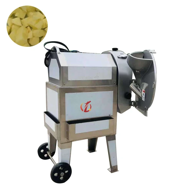 Tagliatrice industriale per patatine fritte per uso domestico, tritatutto automatico per frutta e verdura