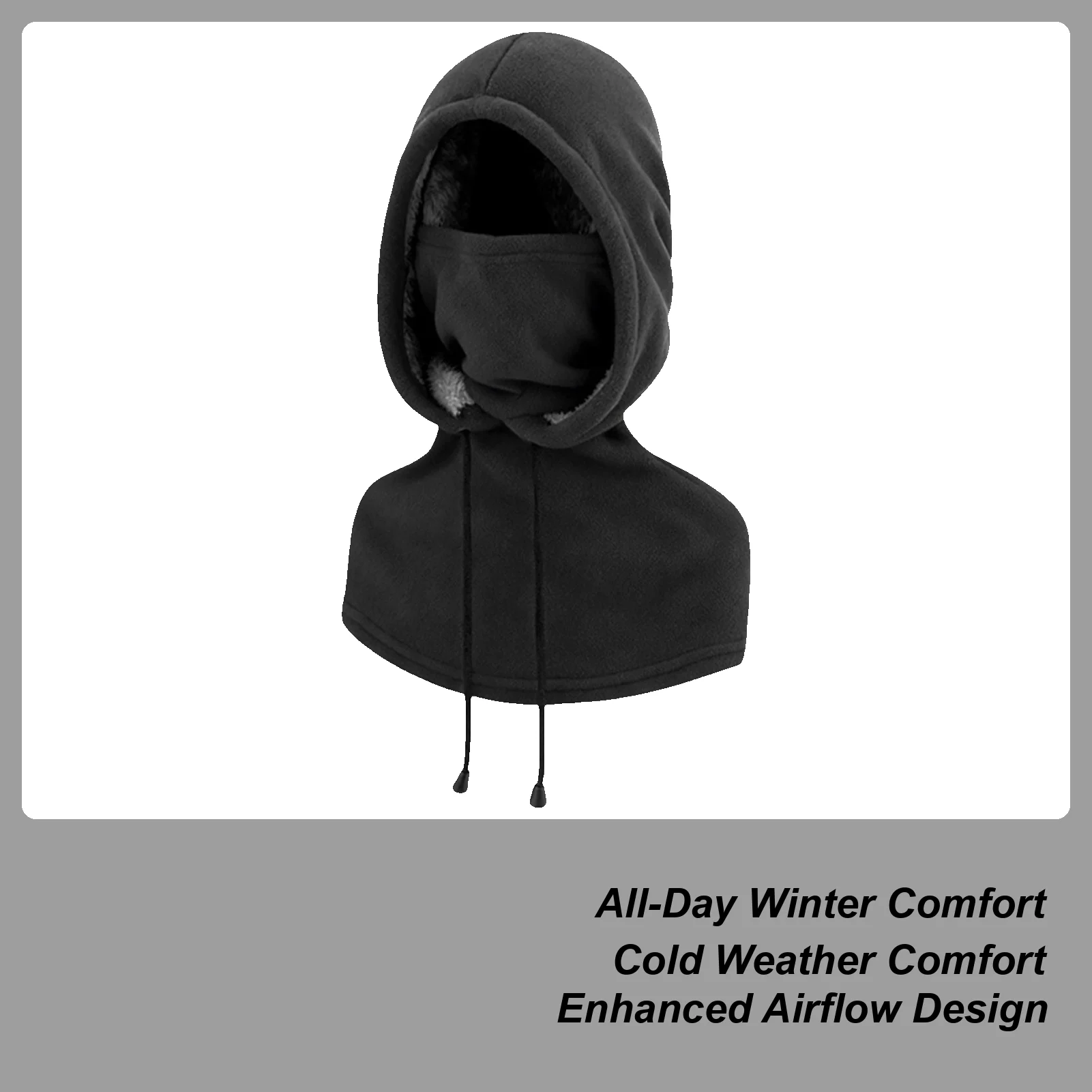 

Windproof Ski Face Covers Fleece Warm Neck Warmer Cold Weather Thermal Ski Face Cover For Women Runners Cyclists Camping Cycling