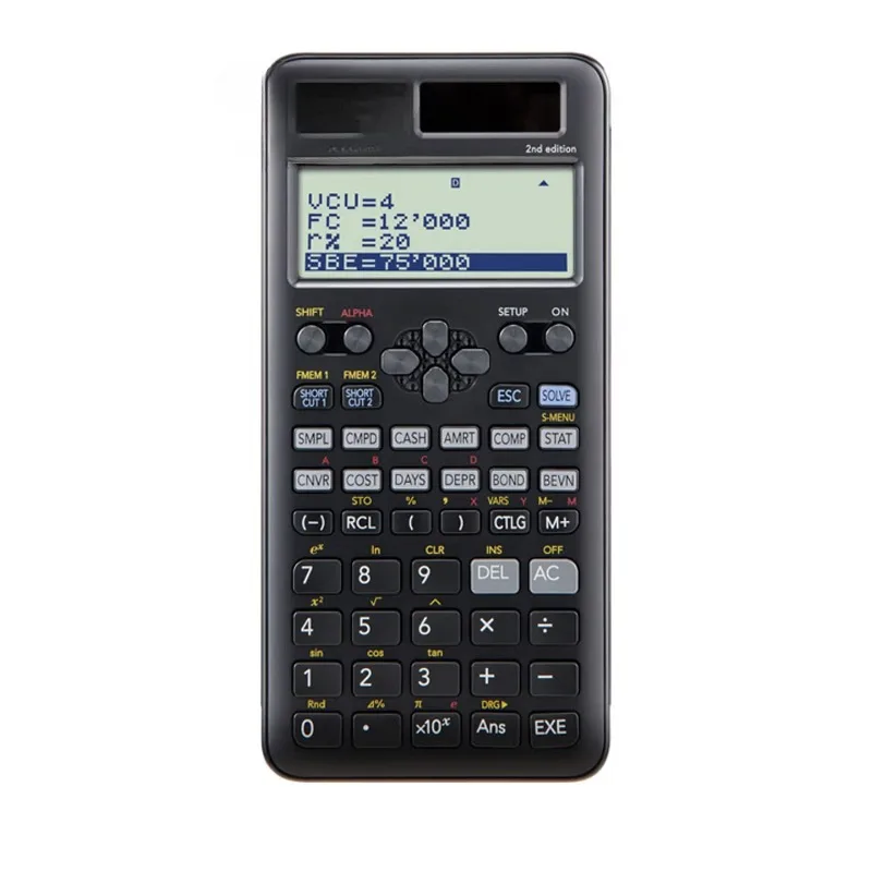 Financial calculator, accounting and financial exam preparation