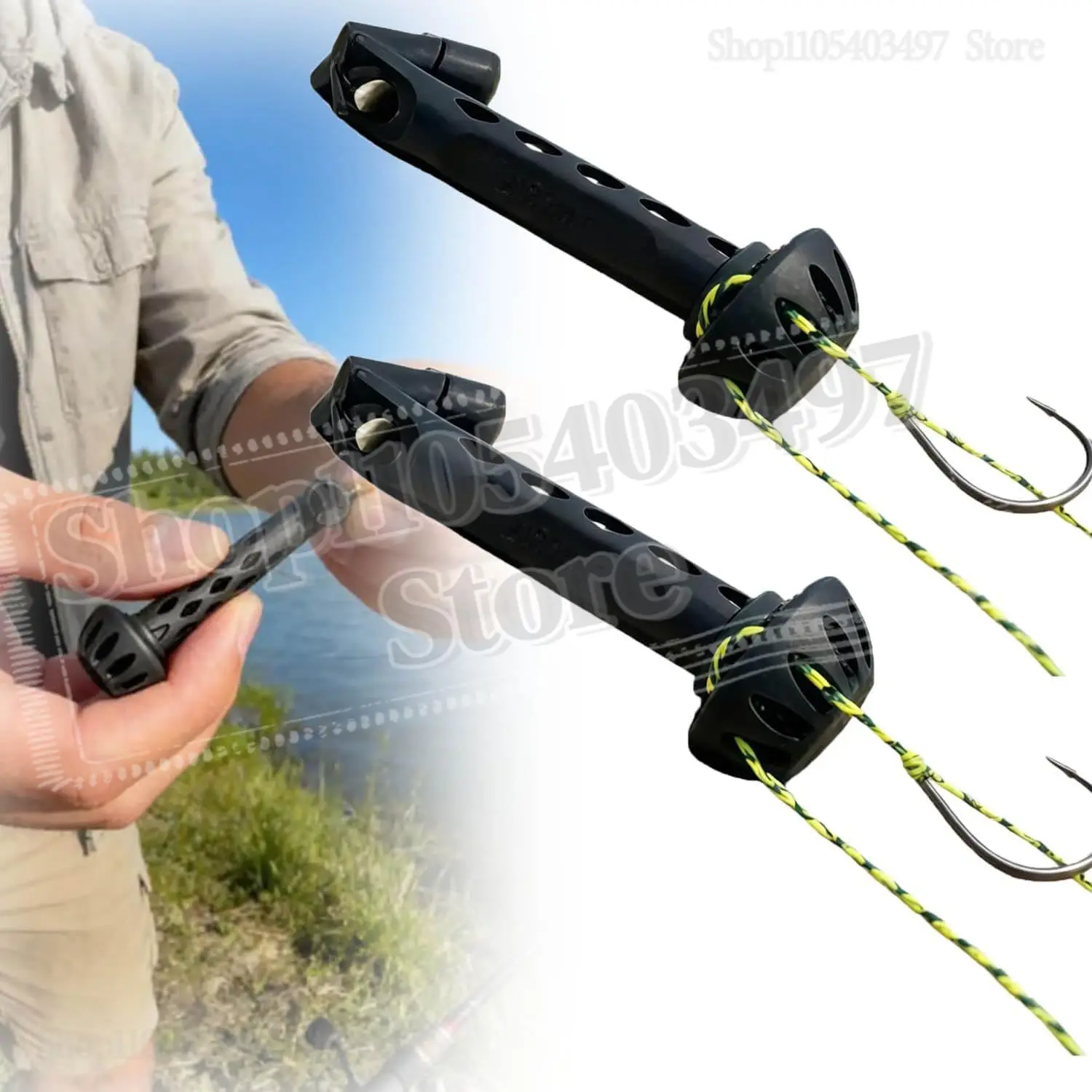 

Portable Magnetic Fly Threader Lightweight Multifunctional Fishing Line Threader Fishing Tools