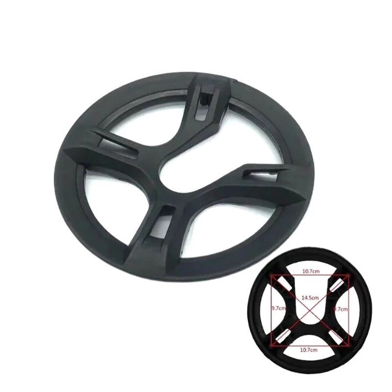 

Practical Durable Protective Cover Bicycle Chain 4 Hole Guard Crank Guard Mountain Bike Protection