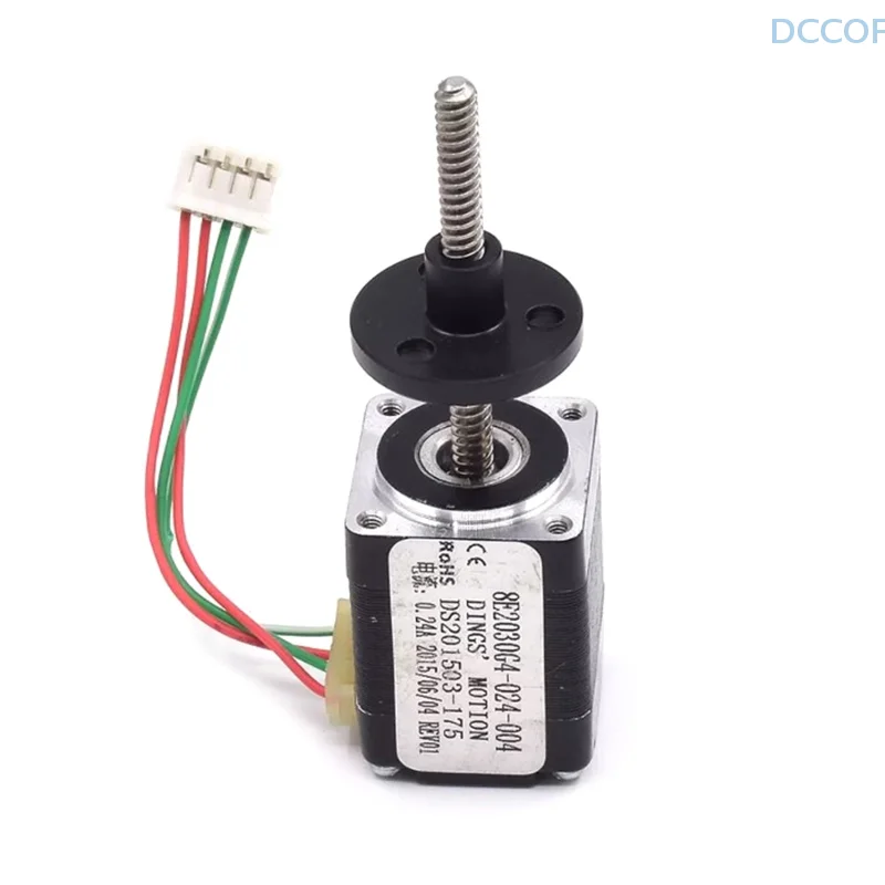 1PC T-shaped Screw Stepper Motor Mini 20mm 2-phase 4-wire Stepping Motor Reciprocating Linear Motor For 3D Printer Robot