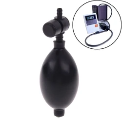 Black rubber blood pressure sphygmometer adjustable pump bulb valve accessories